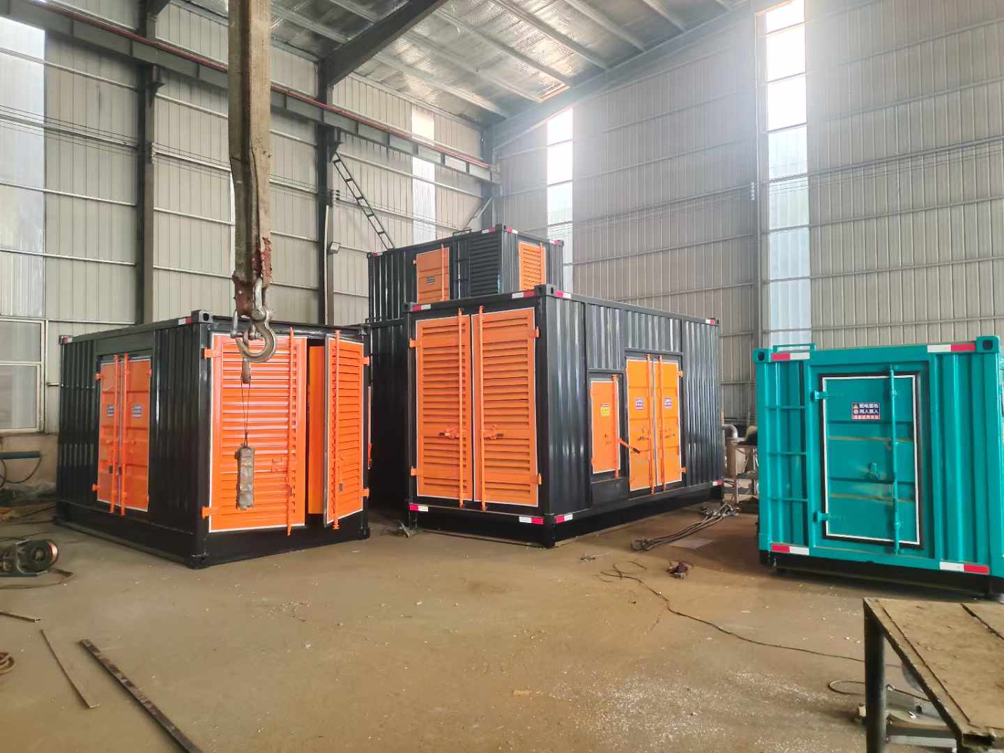 临湘500kw柴油发电机组可以带动多少功率设备？